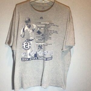 Majestic Derek JETER NY Yankees t-shirt